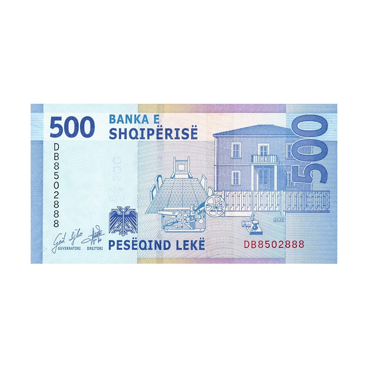 Albanien 500 Leke 2022 P-new