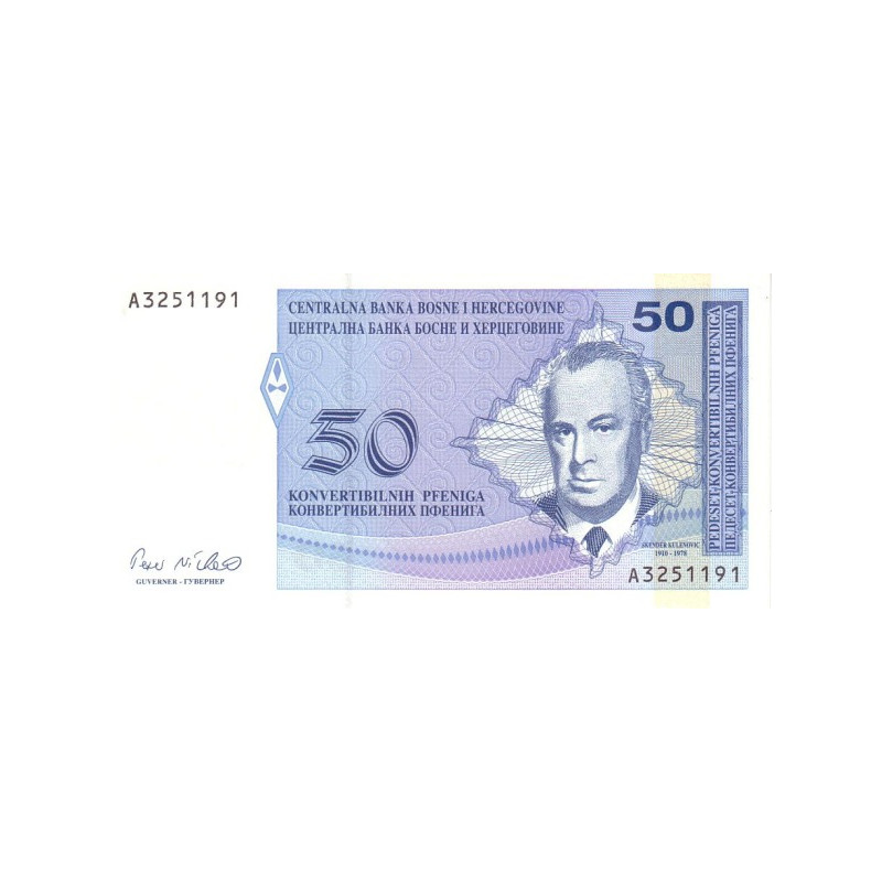 Bosnia Herzegovina 50 Pfeniga 1998 P-57