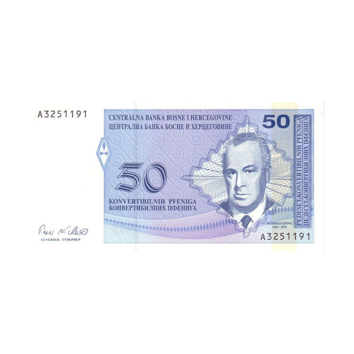 Bosnia Herzegovina 50 Pfeniga 1998 P-57