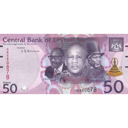 Lesotho 50 Maloti 2021 P-23c