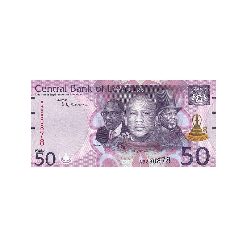 Lesotho 50 Maloti 2021 P-23c