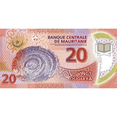 Mauretanien 20 Ouguiya 2021 P-new