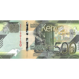 Kenya 500 Shillings 2019 P-55