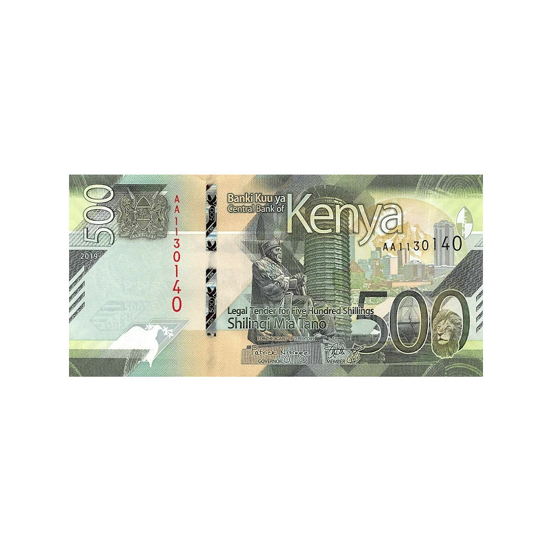 Kenya 500 Shillings 2019 P-55