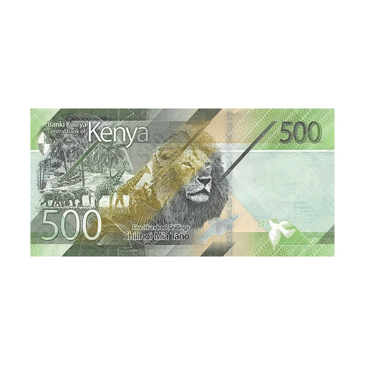 Kenya 500 Shillings 2019 P-55