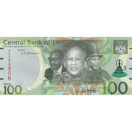 Lesotho 100 Maloti 2021 P-24d