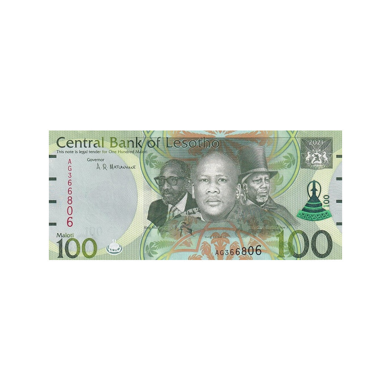 Lesotho 100 Maloti 2021 P-24d