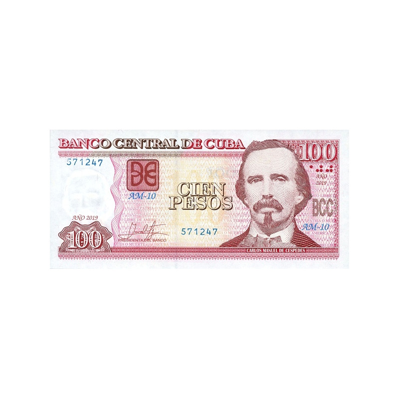 Kuba 100 Pesos 2019 P-129