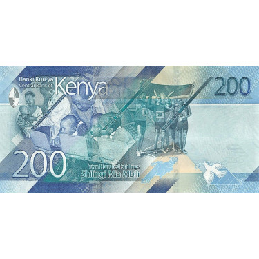 Kenya 200 Shillings 2019 P-54