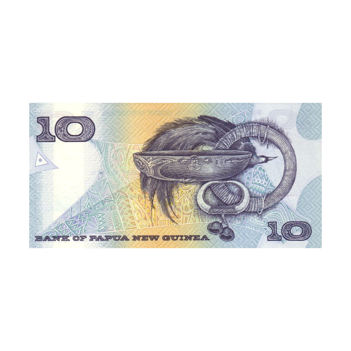 Papua New Guinea 10 Kina 1997 P-9d