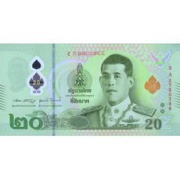 Thailand 20 Baht 2022 P-new