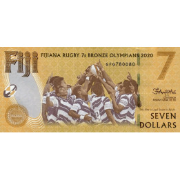 Fiji 7 Dollars 2022 Pnew