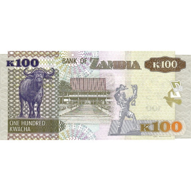Zambia 100 Kwacha 2021 P61c