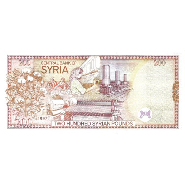 Syria 200 Pounds 1997 P109