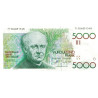 Belgium 5000 Francs ND 1982-1992 P-145