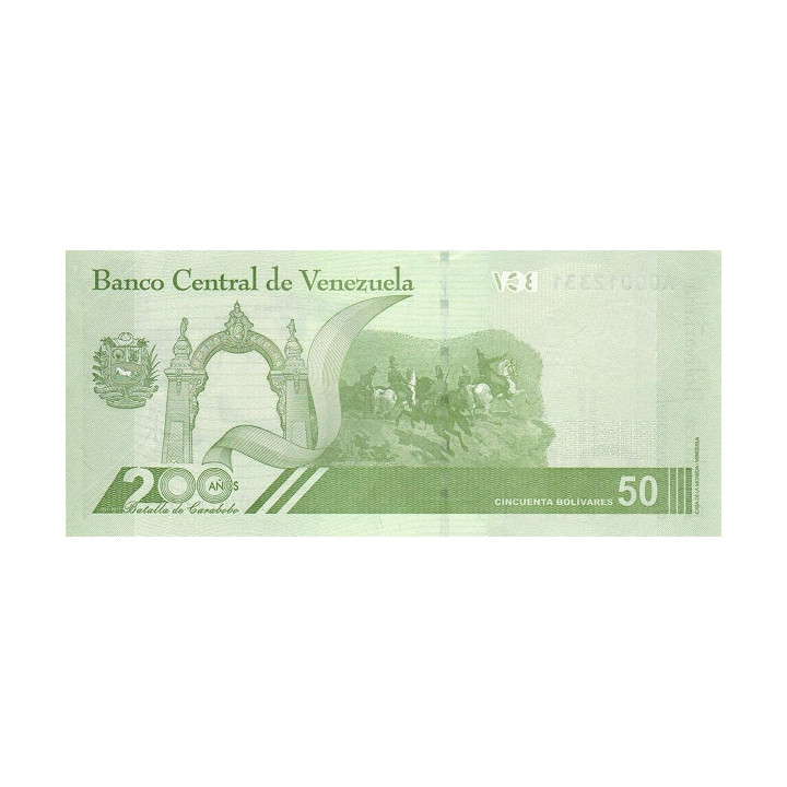 Venezuela 50 Bolivares Digitales 2021 P-new
