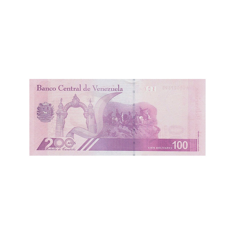 Venezuela 100 Millionen Bolivar Banknote (Digital) 2021 – 10er Set, Ungraded, Mit PMG-Zertifikat
