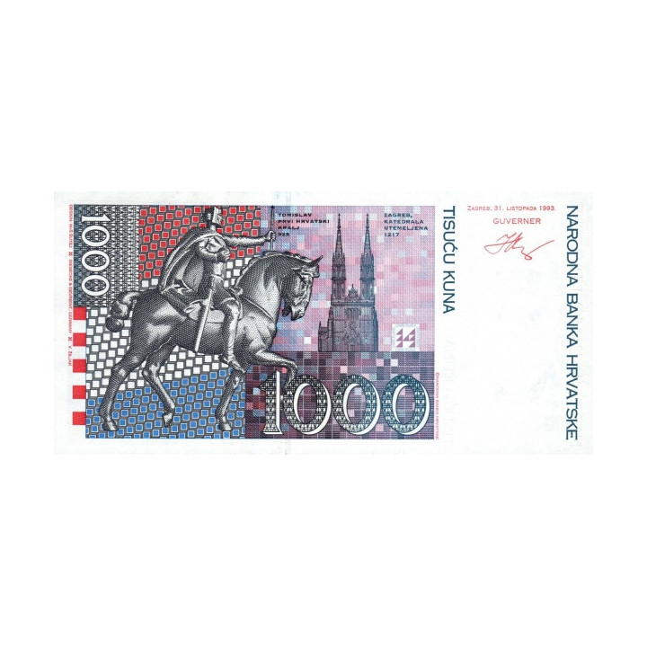 Croatia 1000 Kuna 1993 P35