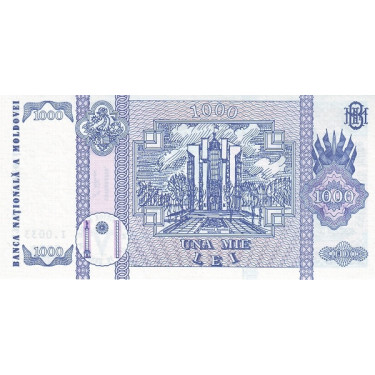 Moldova 1000 Lei 1992 P18