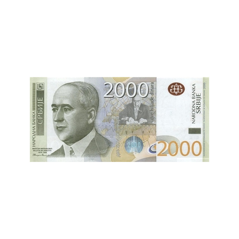 Serbien 2000 Dinara 2011 P61a