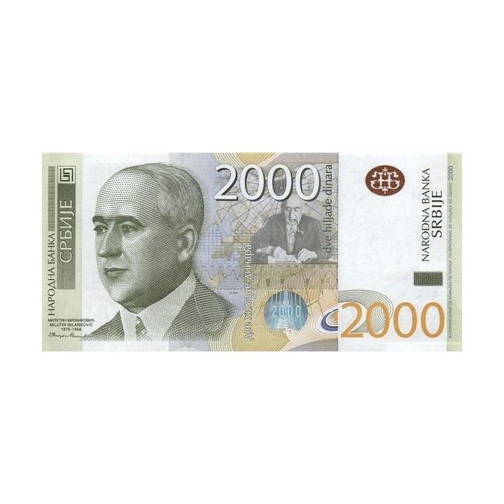 Serbien 2000 Dinara 2011 P61a