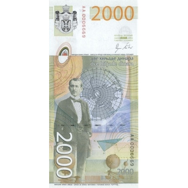 Serbien 2000 Dinara 2011 P61a