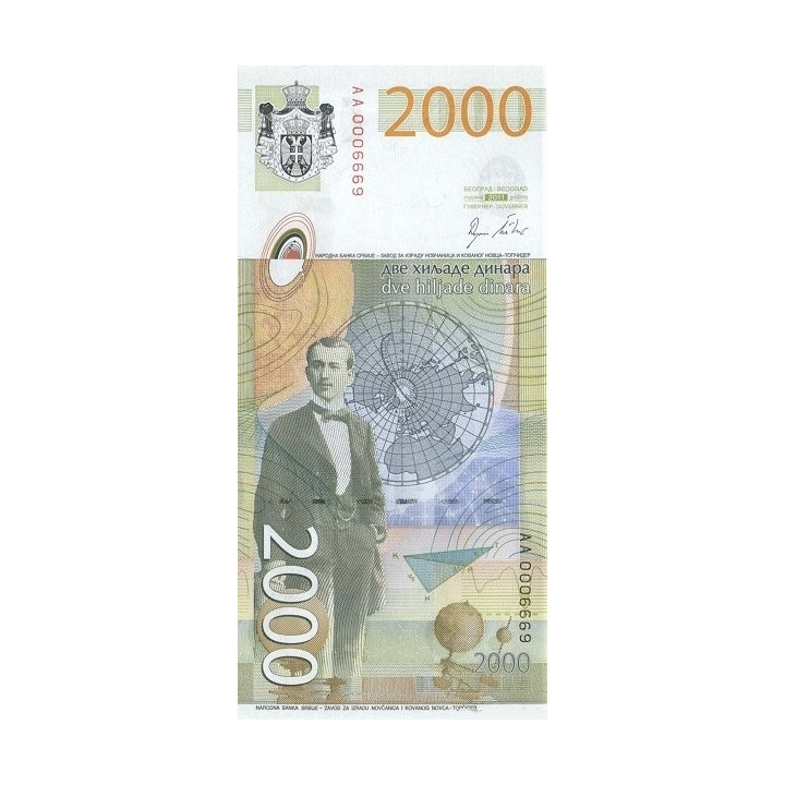 Serbien 2000 Dinara 2011 P61a