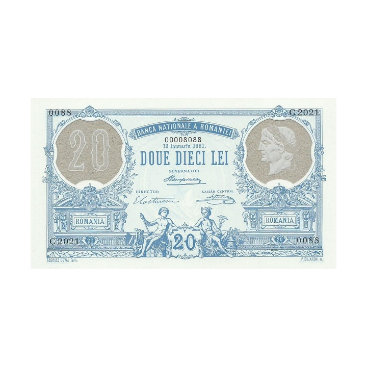 Romania 20 Lei 2021 P-New