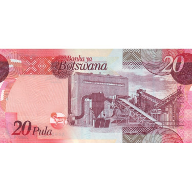 Botswana 20 Pula 2009 P31a