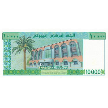 Djibouti 10 000 Francs 2009 P45b