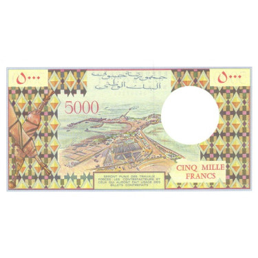 Djibouti 5000 Francs 1979 P38d