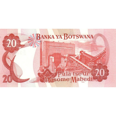 Botswana 20 Pula 1999 P-21a