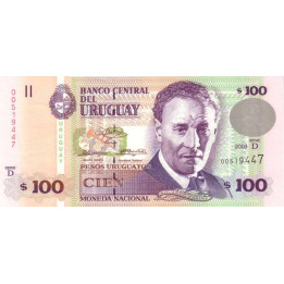 Uruguay 100 Pesos 2003 P85
