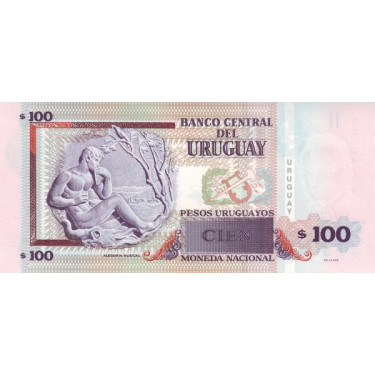 Uruguay 100 Pesos 2011 P88b