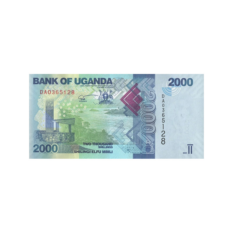 Uganda 2000 Shillings 2021 P50
