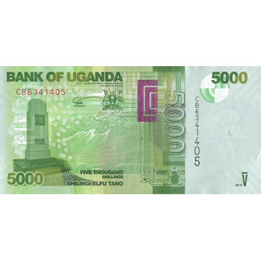 Uganda 5000 Shillings 2019 P51