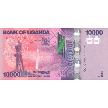 Uganda 10000 Shillings 2019 P52