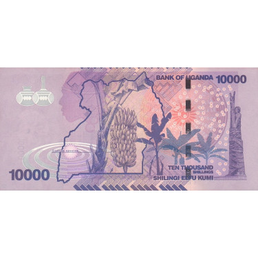 Uganda 10000 Shillings 2019 P52