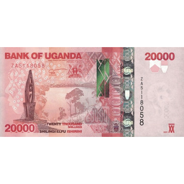 Uganda 20000 Shillings 2021 P53