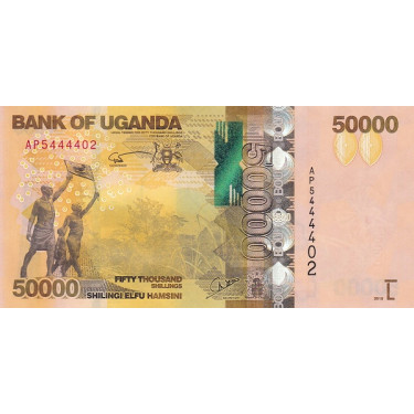 Uganda 50000 Shillings 2015 P54