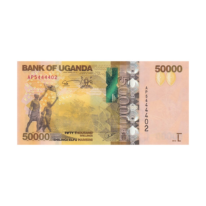 Uganda 50000 Shillings 2015 P54