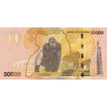 Uganda 50000 Shillings 2015 P54