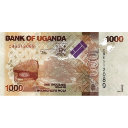 Uganda 1000 Shillings 2021 P49