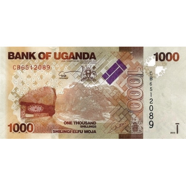 Uganda 1000 Shillings 2021 P49