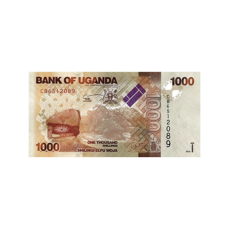 Uganda 1000 Shillings 2021 P49