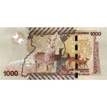 Uganda 1000 Shillings 2021 P49