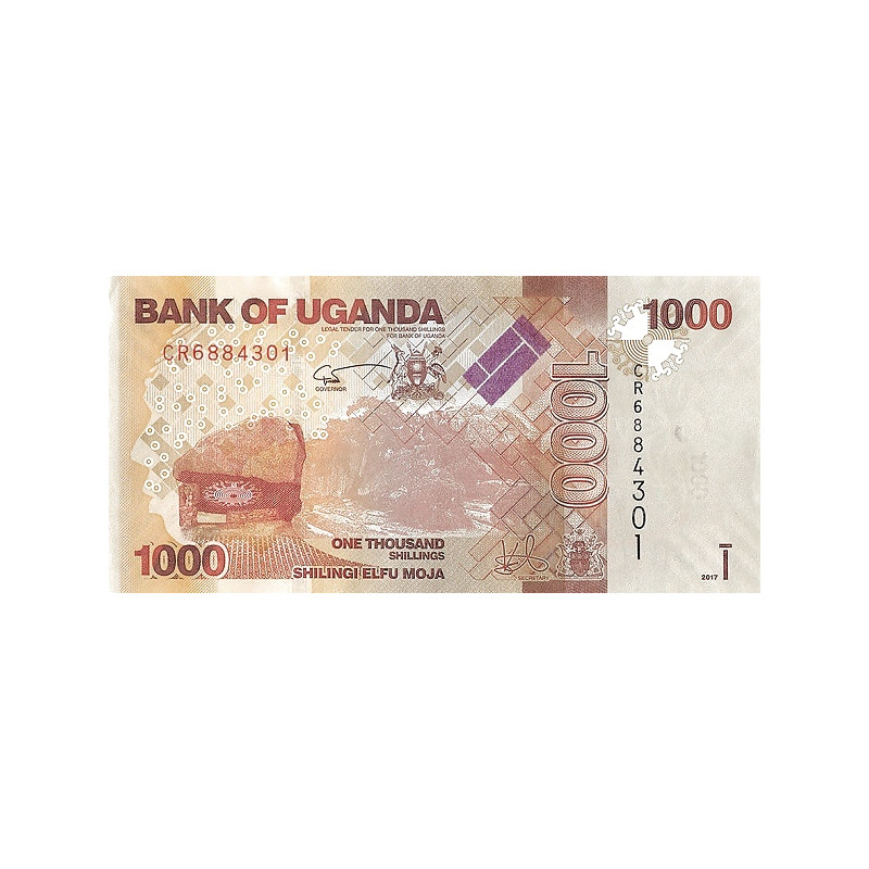 Uganda 1000 Shillings 2017 P49