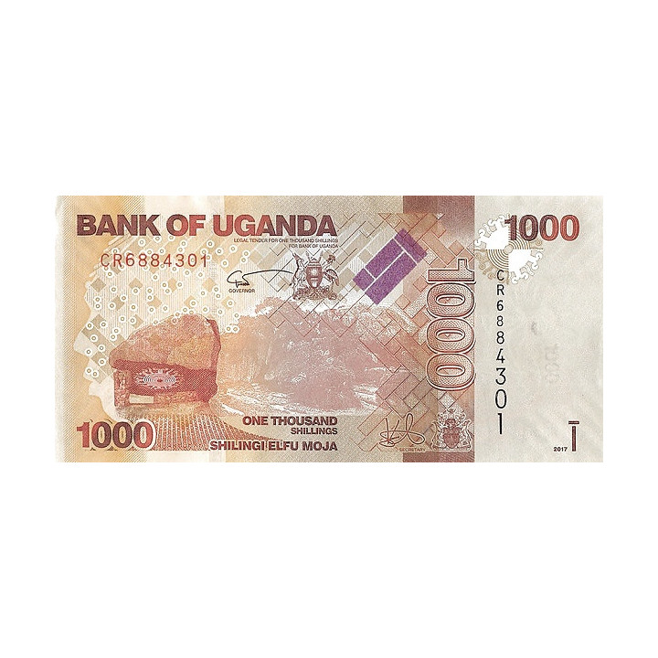 Uganda 1000 Shillings 2017 P49