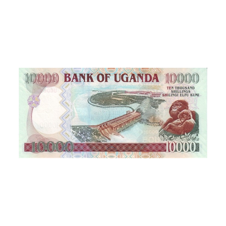 Uganda 10 000 Shillings 2007 P-48