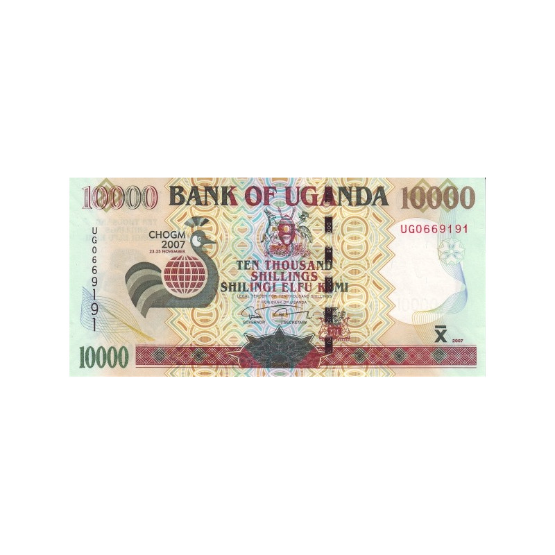 Uganda 10 000 Shillings 2007 P-48